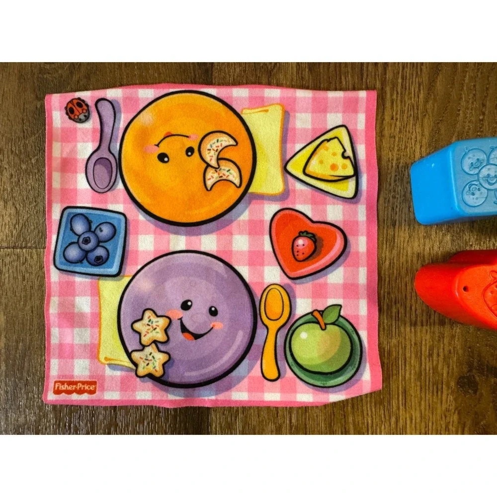 Fisher Price Laugh Learn Sweet Sounds Picnic‎ Basket Music Shape Sorter Baby Toy